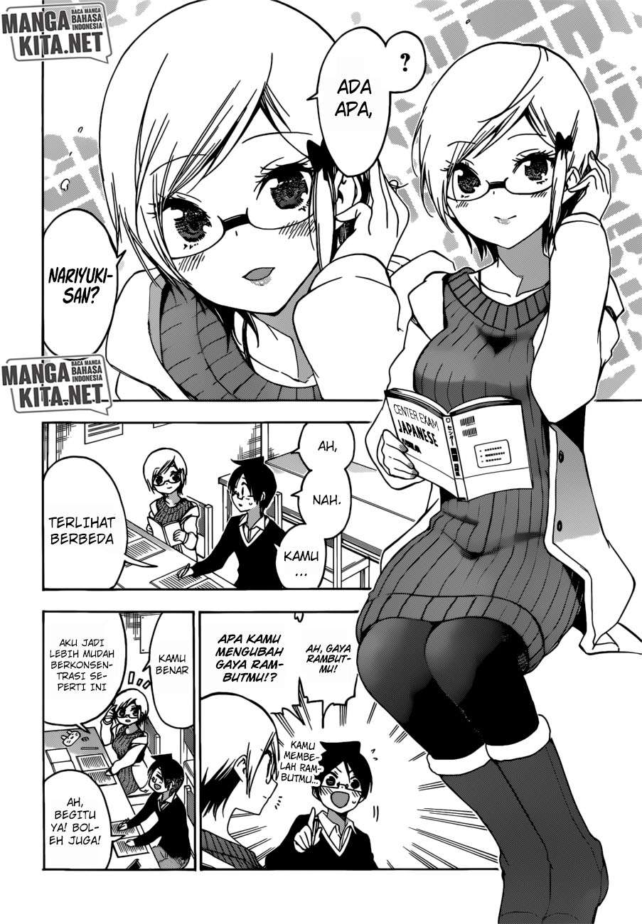 Bokutachi wa Benkyou ga Dekinai Chapter 124 Gambar 3