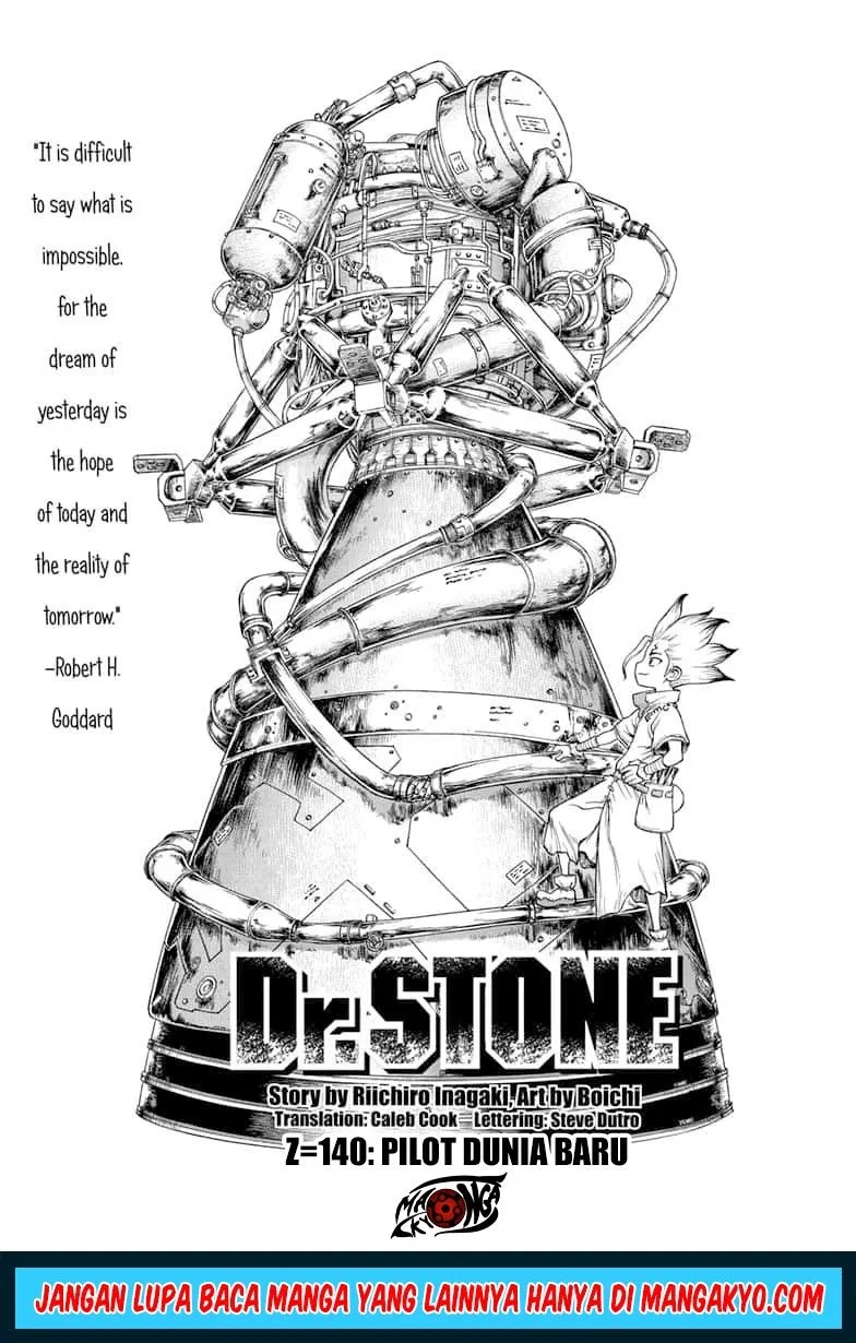 Dr. Stone Chapter 140 halaman 3