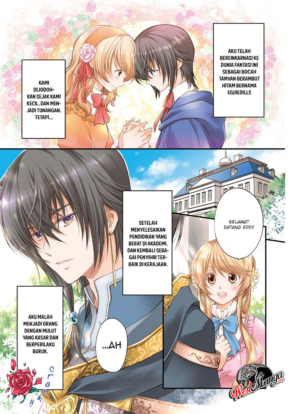 Mahoutsukai no Konyakusha Chapter 07 Gambar 4