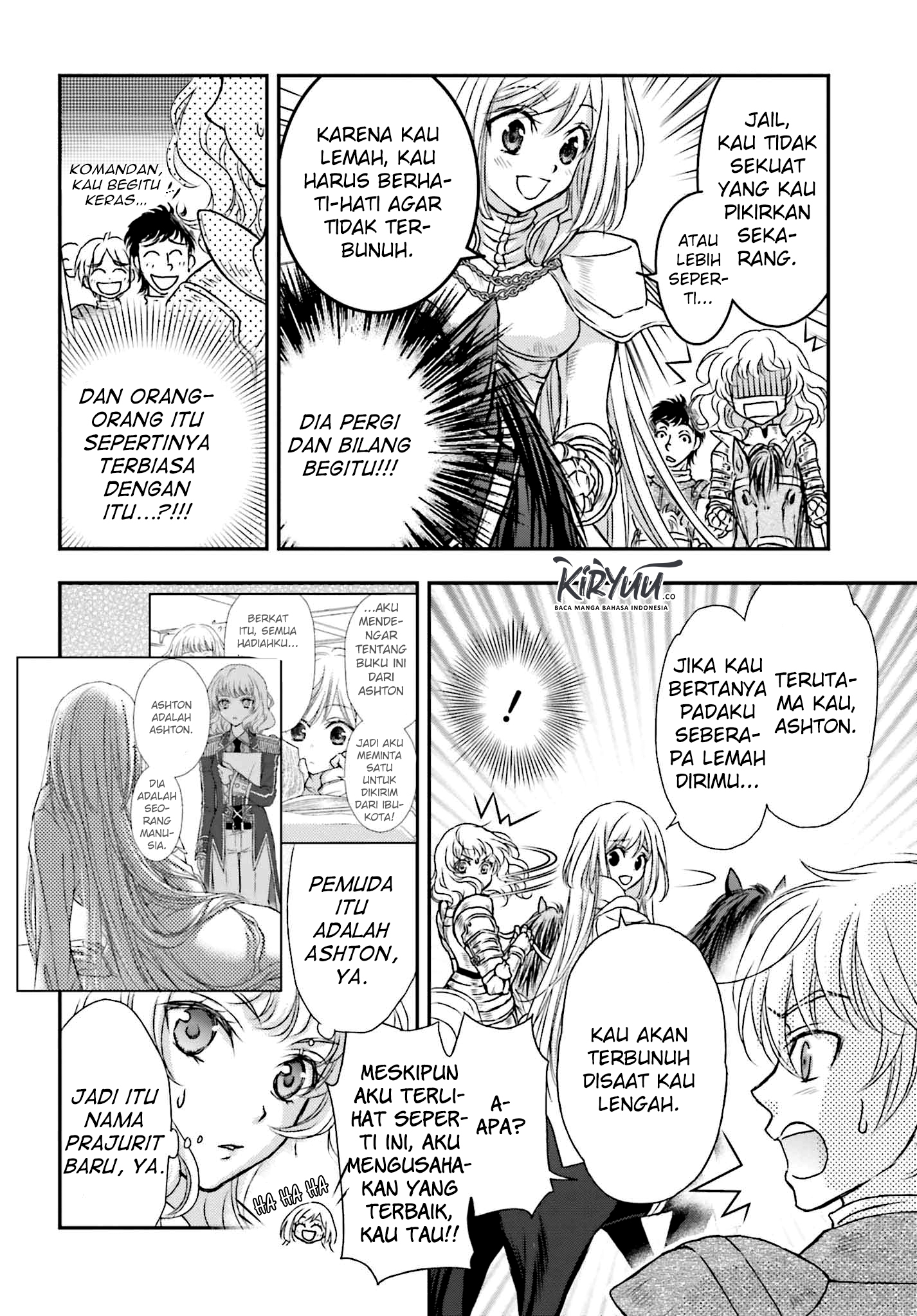 Shinigami ni Sodaterareta Shoujo wa Shikkoku no Tsurugi wo Mune ni Idaku Chapter 7 Gambar 4
