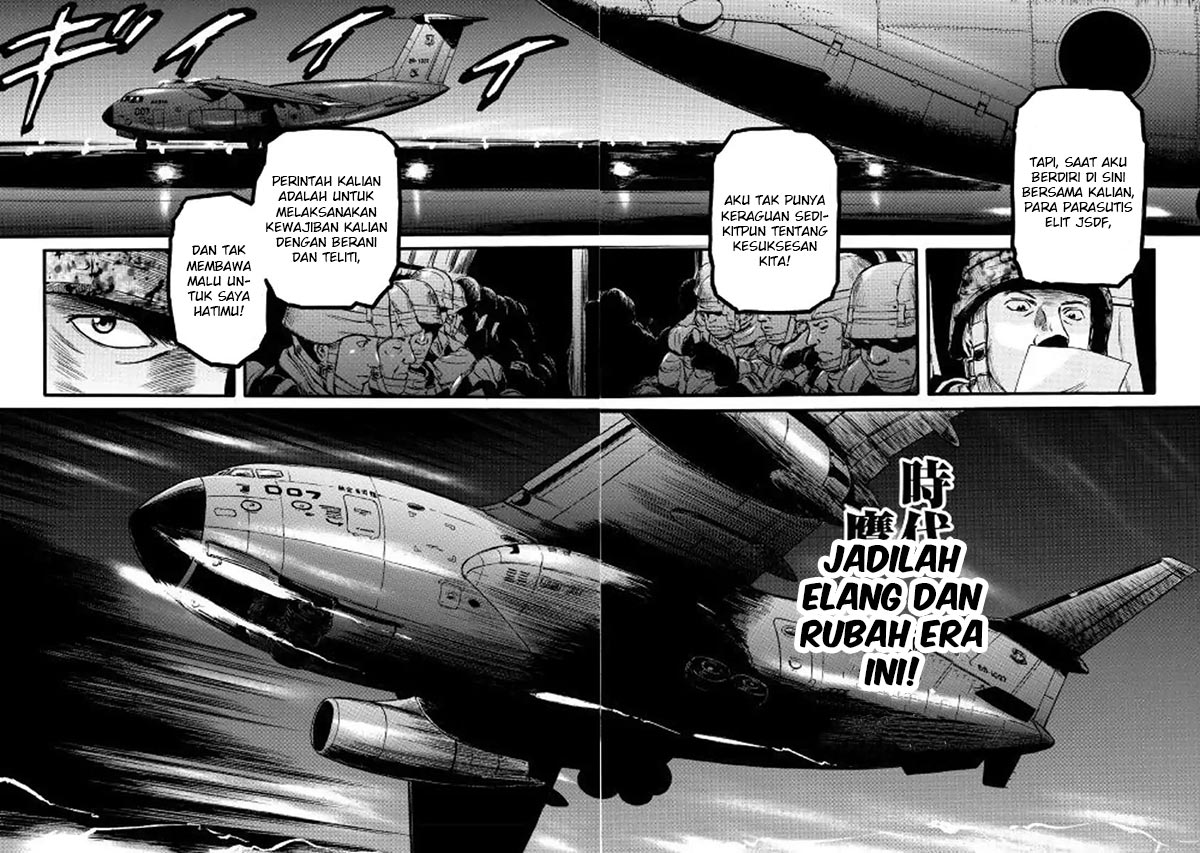 Gate – Jietai Kare no Chi nite Kaku Tatakeri Chapter 75 Gambar 4