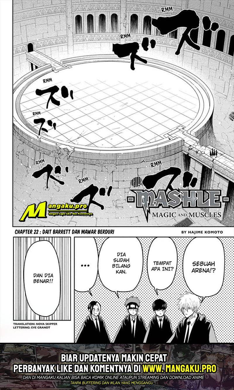 Mashle: Magic and Muscles Chapter 22 Gambar 3