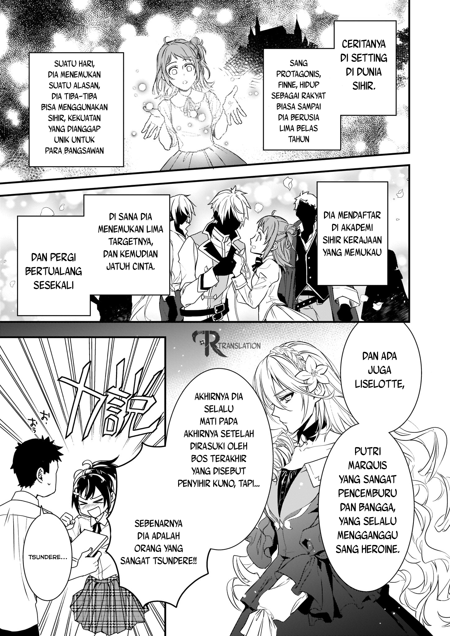 Tsundere Akuyaku Reijou Liselotte to Jikkyou no Endo-kun to Kaisetsu no Kobayashi-san Chapter 01 Gambar 6