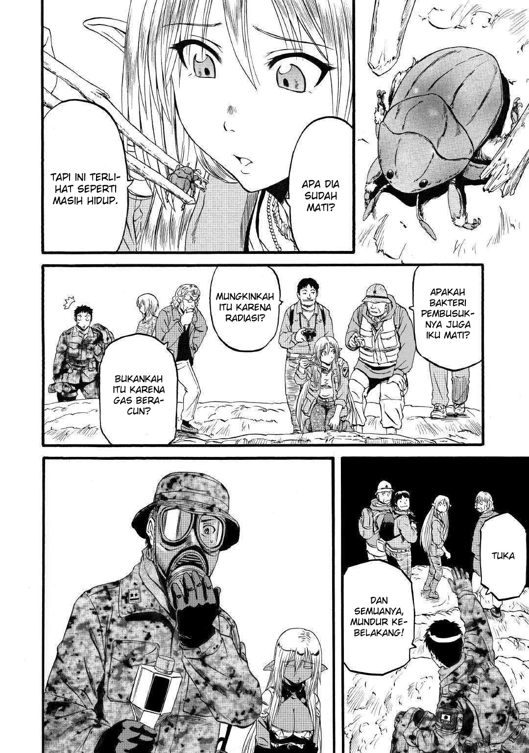 Gate – Jietai Kare no Chi nite Kaku Tatakeri Chapter 94 Gambar 6