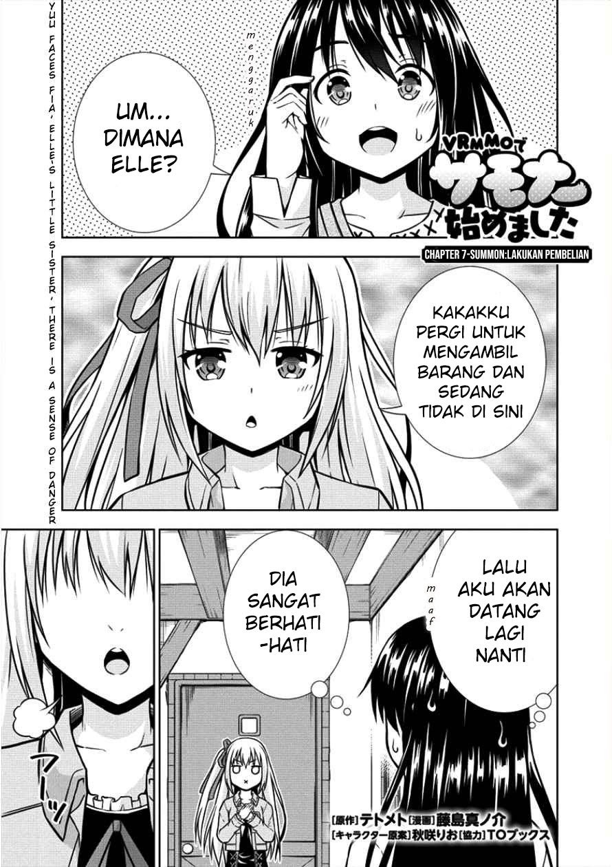 VRMMO Summoner Hajimemashita Chapter 07 Gambar 3