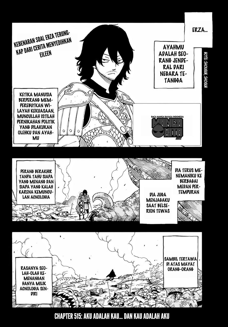 Fairy Tail Chapter 515 halaman 3
