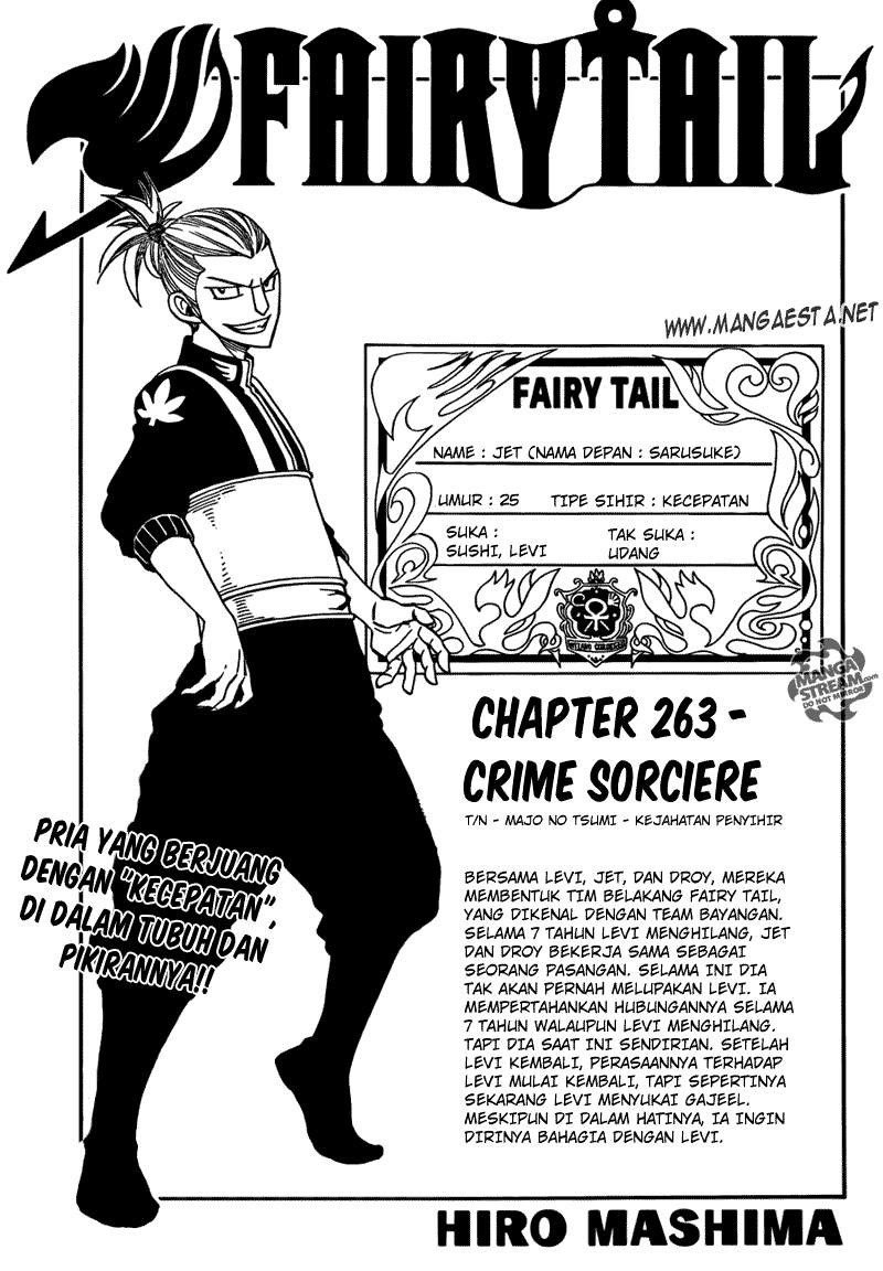 Fairy Tail Chapter 263 halaman 3
