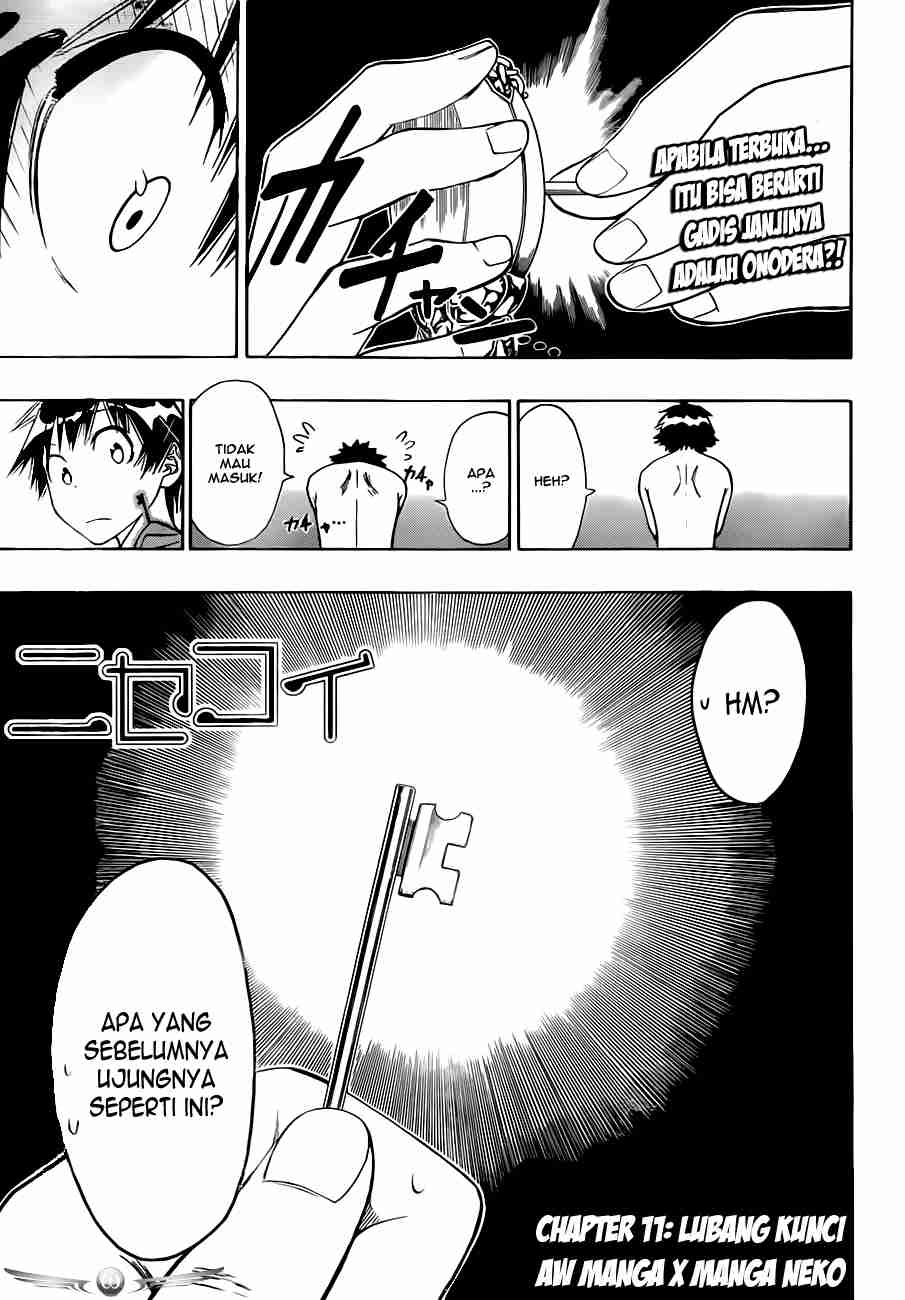 Nisekoi Chapter 11 Gambar 4