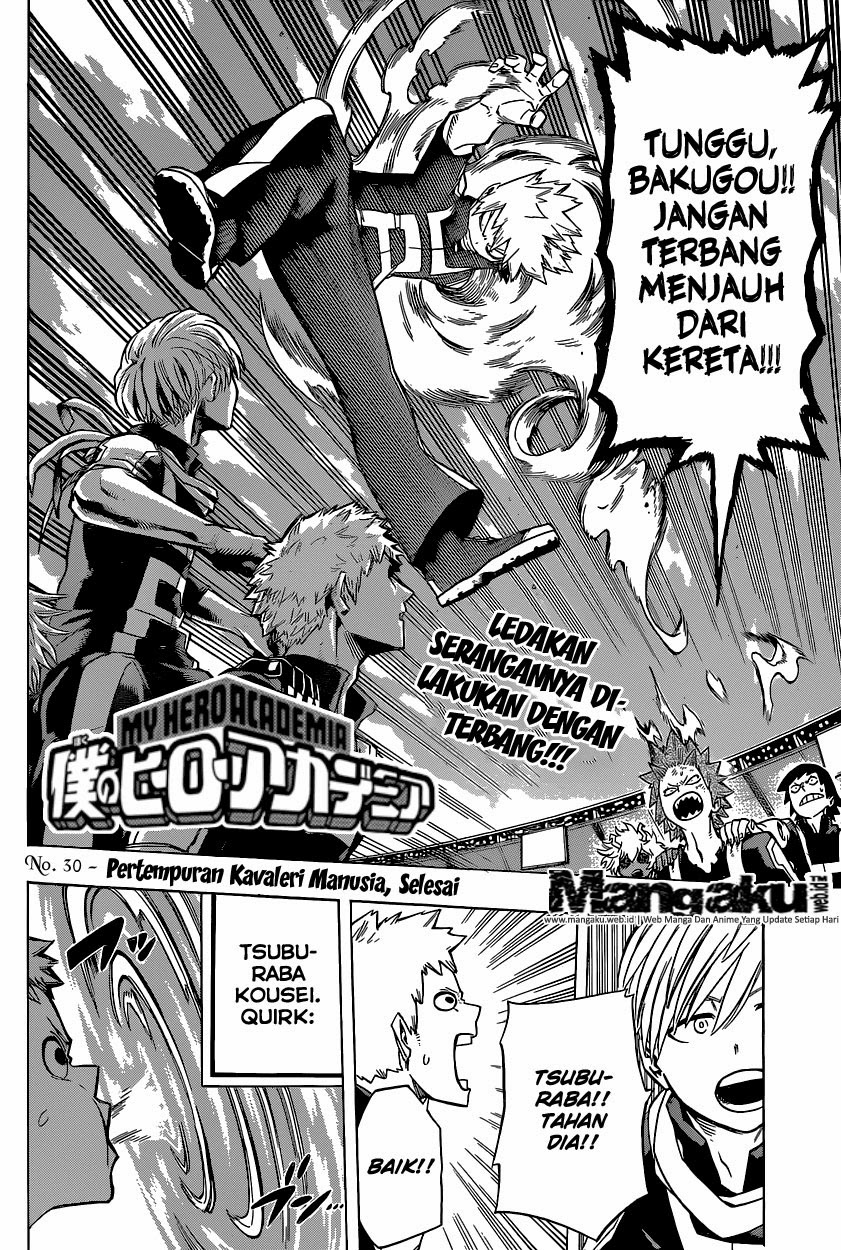 Boku no Hero Academia Chapter 30 Gambar 3