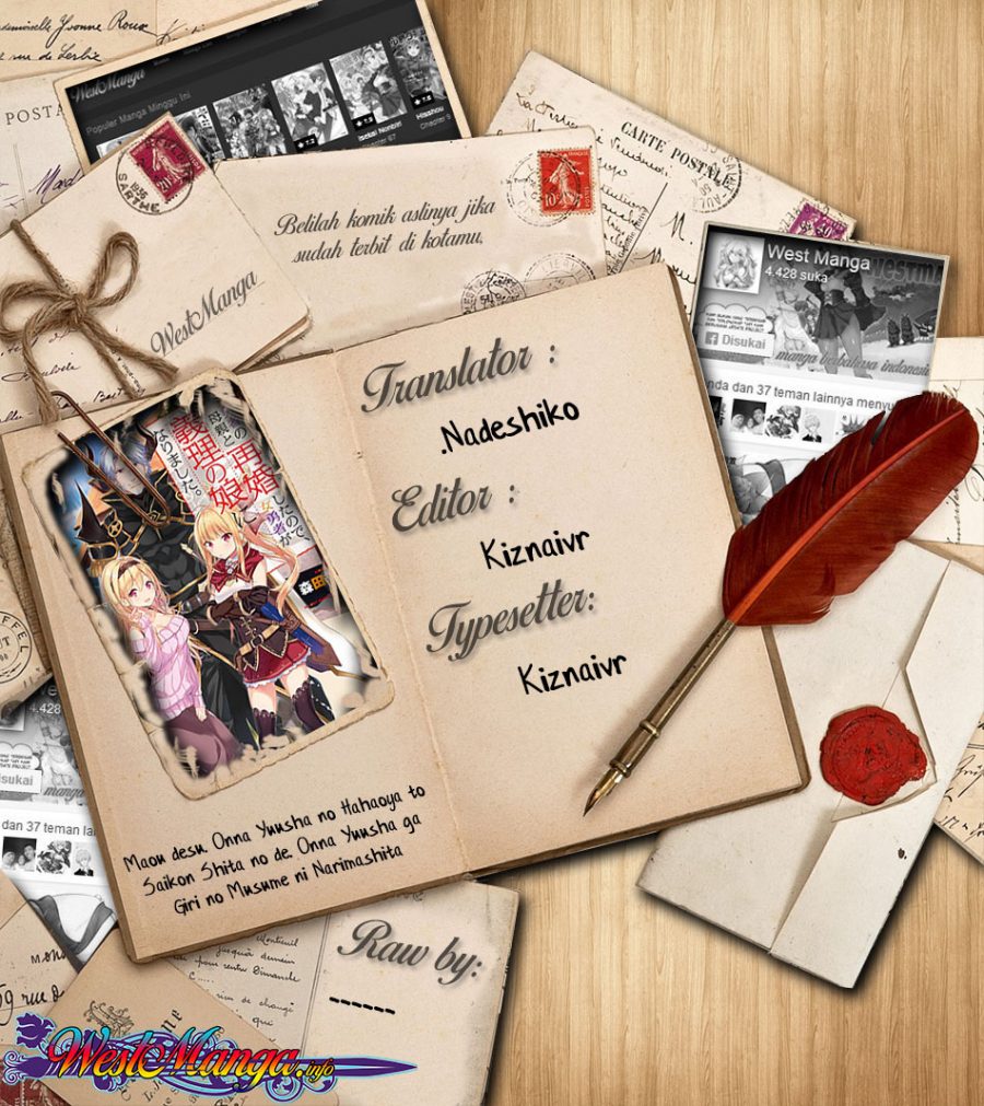 Maou desu Onna Yuusha no Hahaoya to Saikon Shita no de Onna Yuusha ga Giri no Musume ni Narimashita Chapter 32 Gambar 3