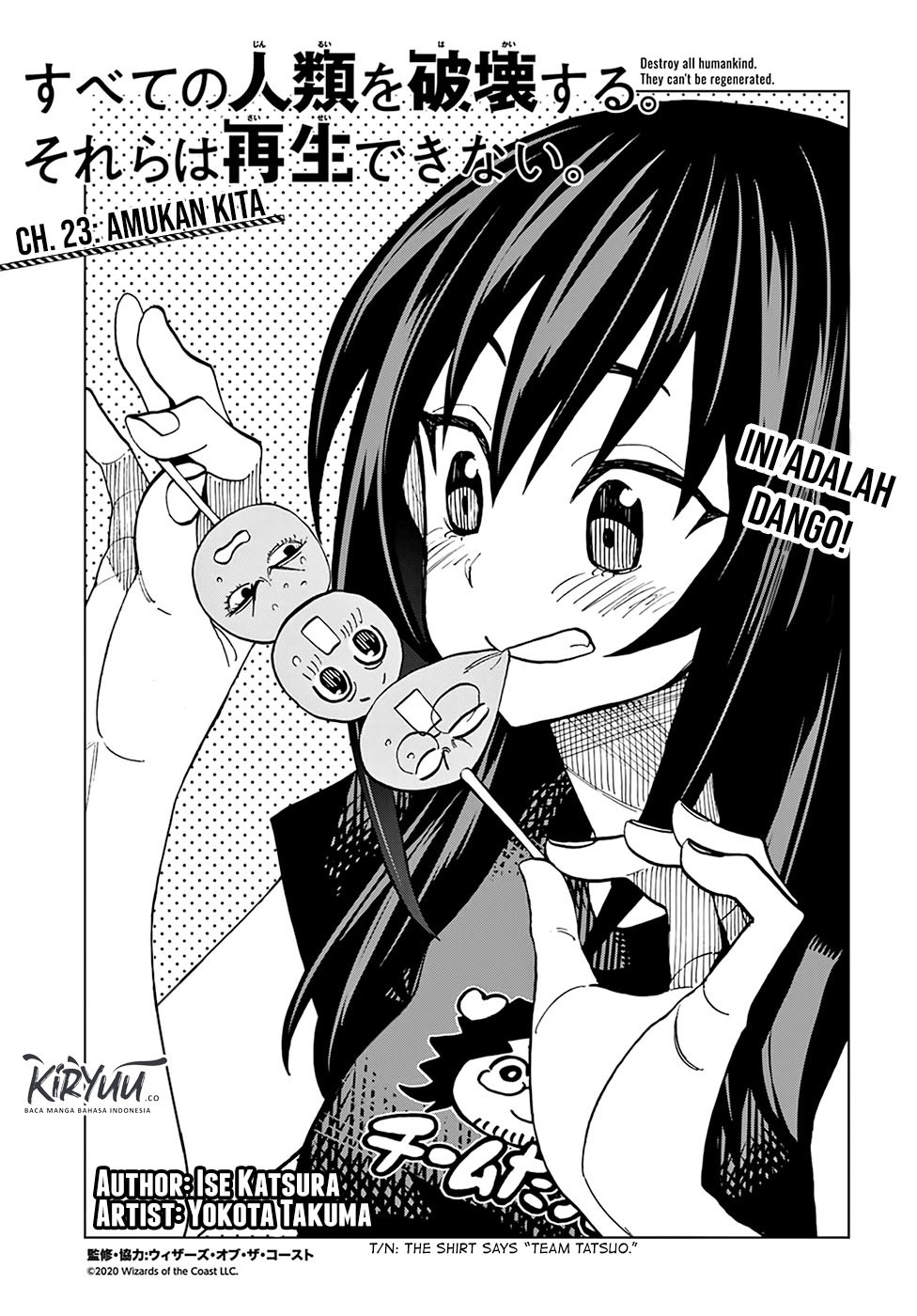 Destroy All Humankind. They Can’t Be Regenerated Chapter 23 Gambar 7