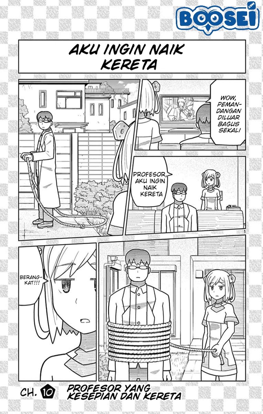 Bocchi Hakase to Robot Shoujo no Zetsubou Teki Utopia Chapter 10 Gambar 3
