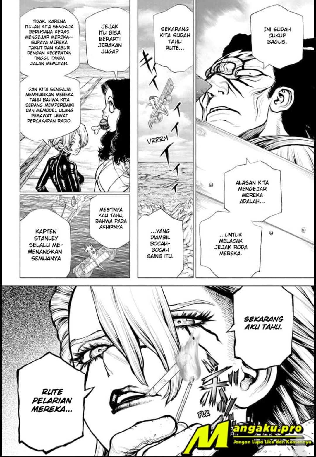 Dr. Stone Chapter 180 halaman 3