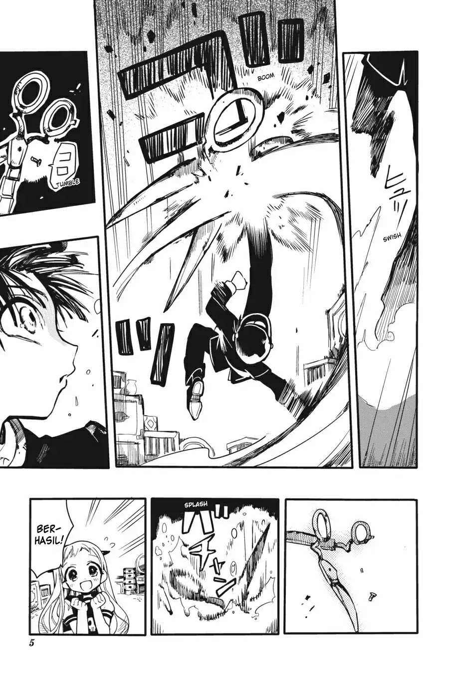 Jibaku Shounen Hanako-kun Chapter 06 Gambar 6
