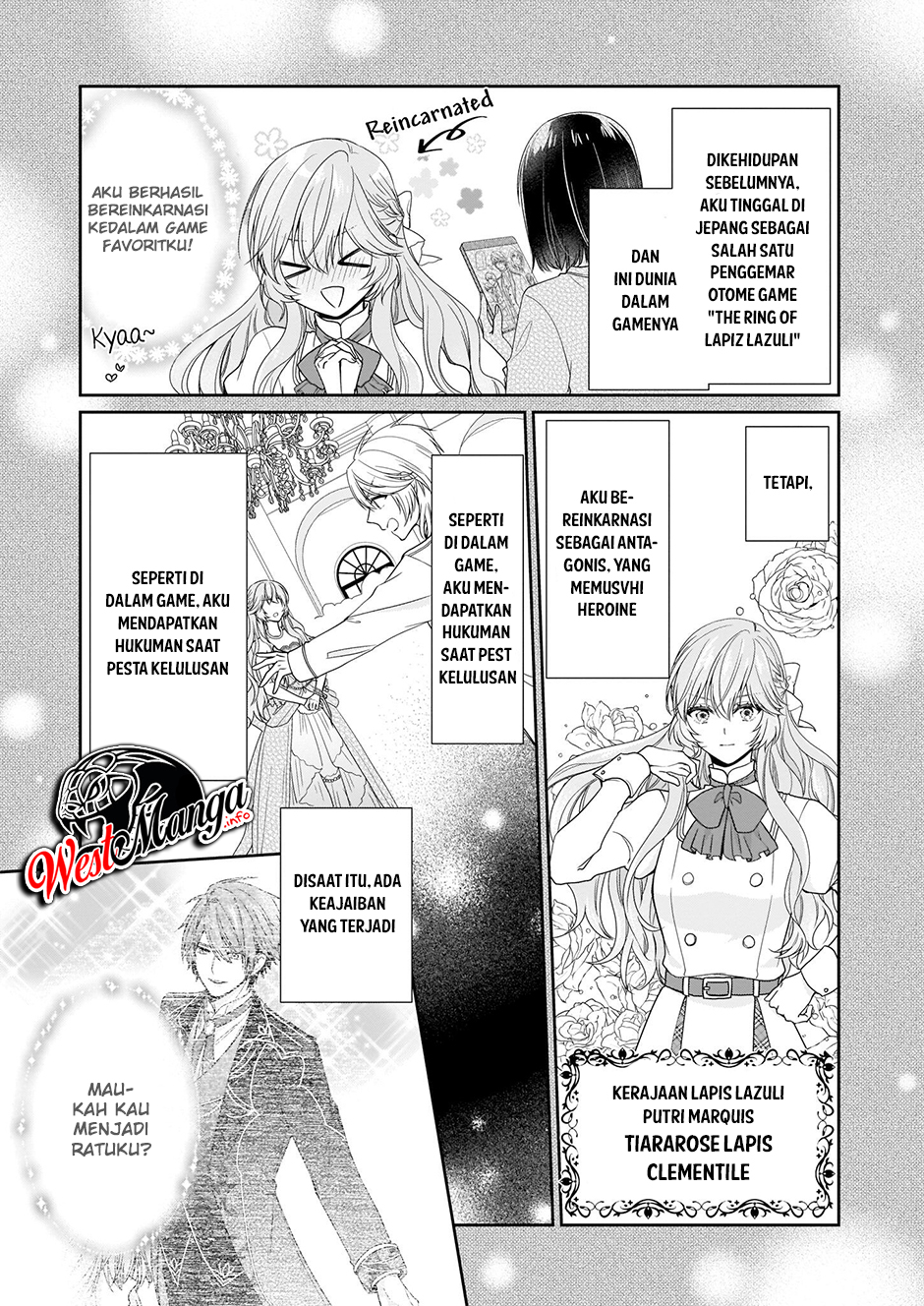 Akuyaku Reijou wa Ringoku no Outaishi ni Dekiai sareru Chapter 13 Gambar 5