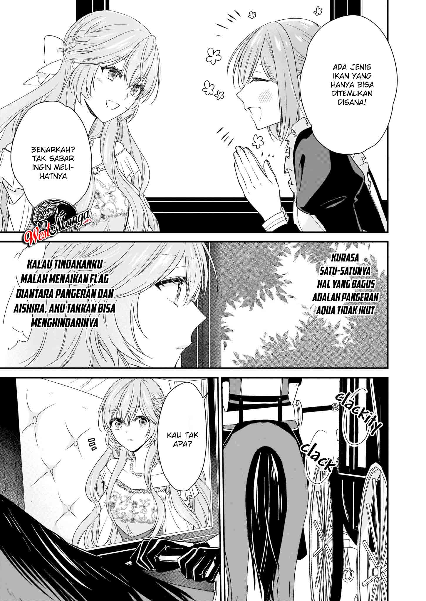 Akuyaku Reijou wa Ringoku no Outaishi ni Dekiai sareru Chapter 15 Gambar 5