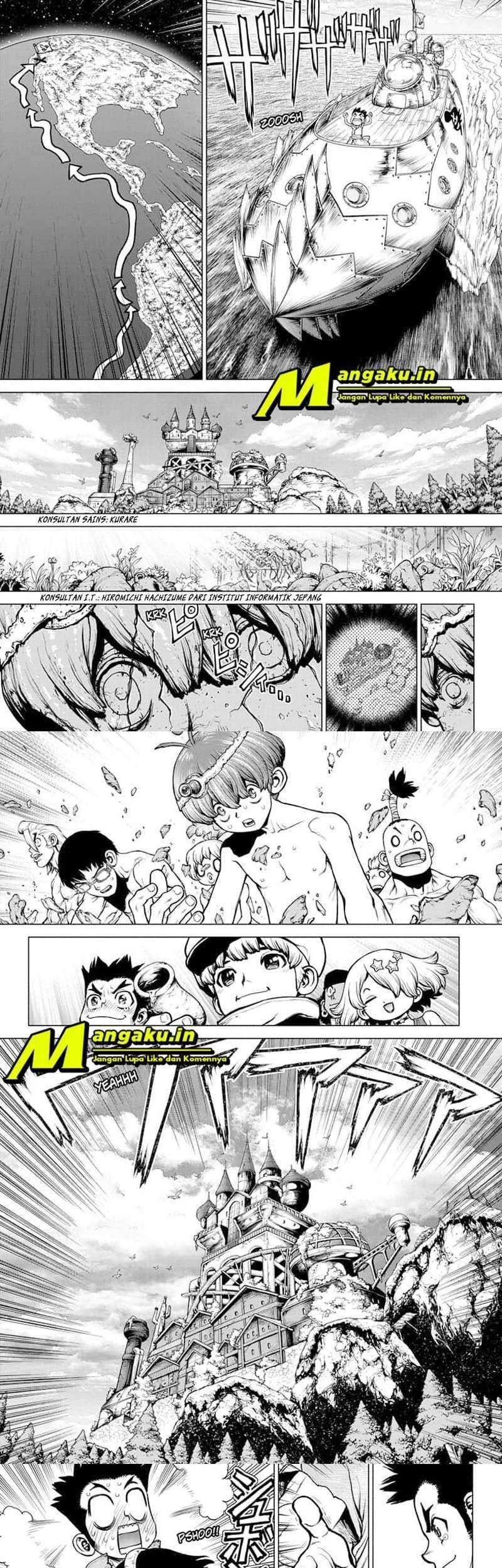 Dr. Stone Chapter 206 halaman 3