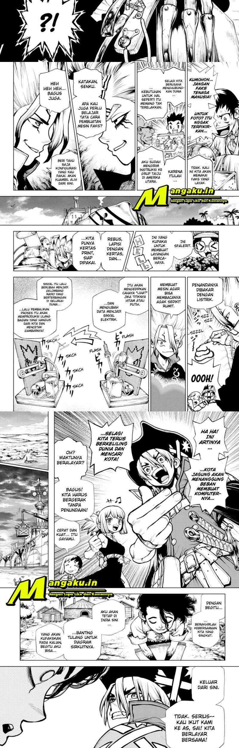 Dr. Stone Chapter 207 halaman 3