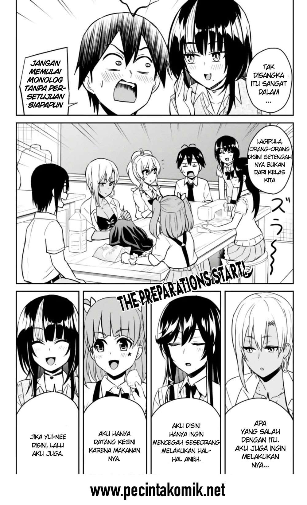 Hajimete no Gal Chapter 67 halaman 3
