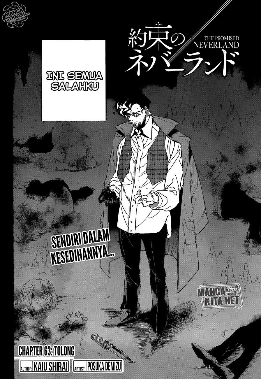 The Promised Neverland Chapter 63 Gambar 3