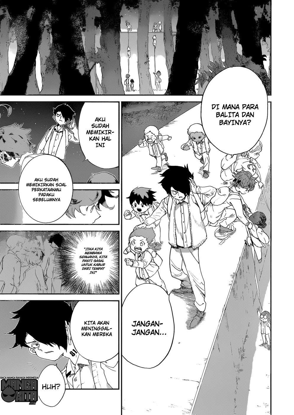 The Promised Neverland Chapter 35 Gambar 4