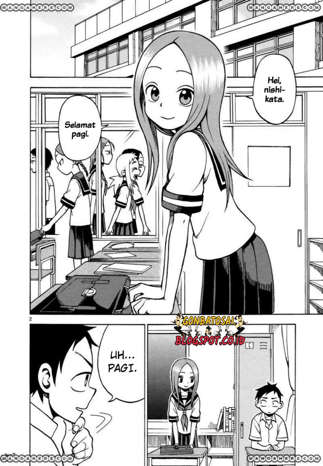 Karakai Jouzu no Takagi-san Chapter 19 Gambar 3