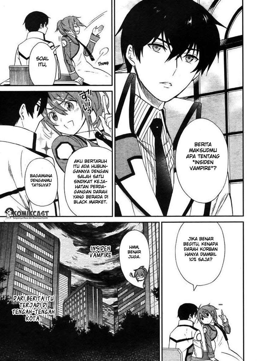 Mahouka Koukou no Rettousei – Raihousha-hen Chapter 4 Gambar 4