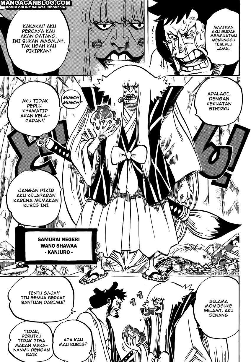 One Piece Chapter 754 Gambar 3