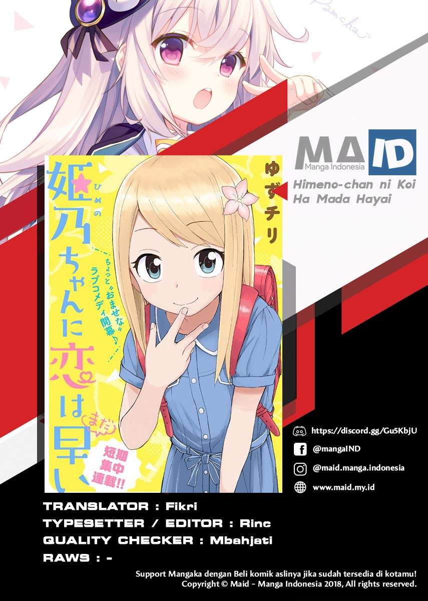Himeno-chan ni Koi wa Mada Hayai Chapter 06 Gambar 3