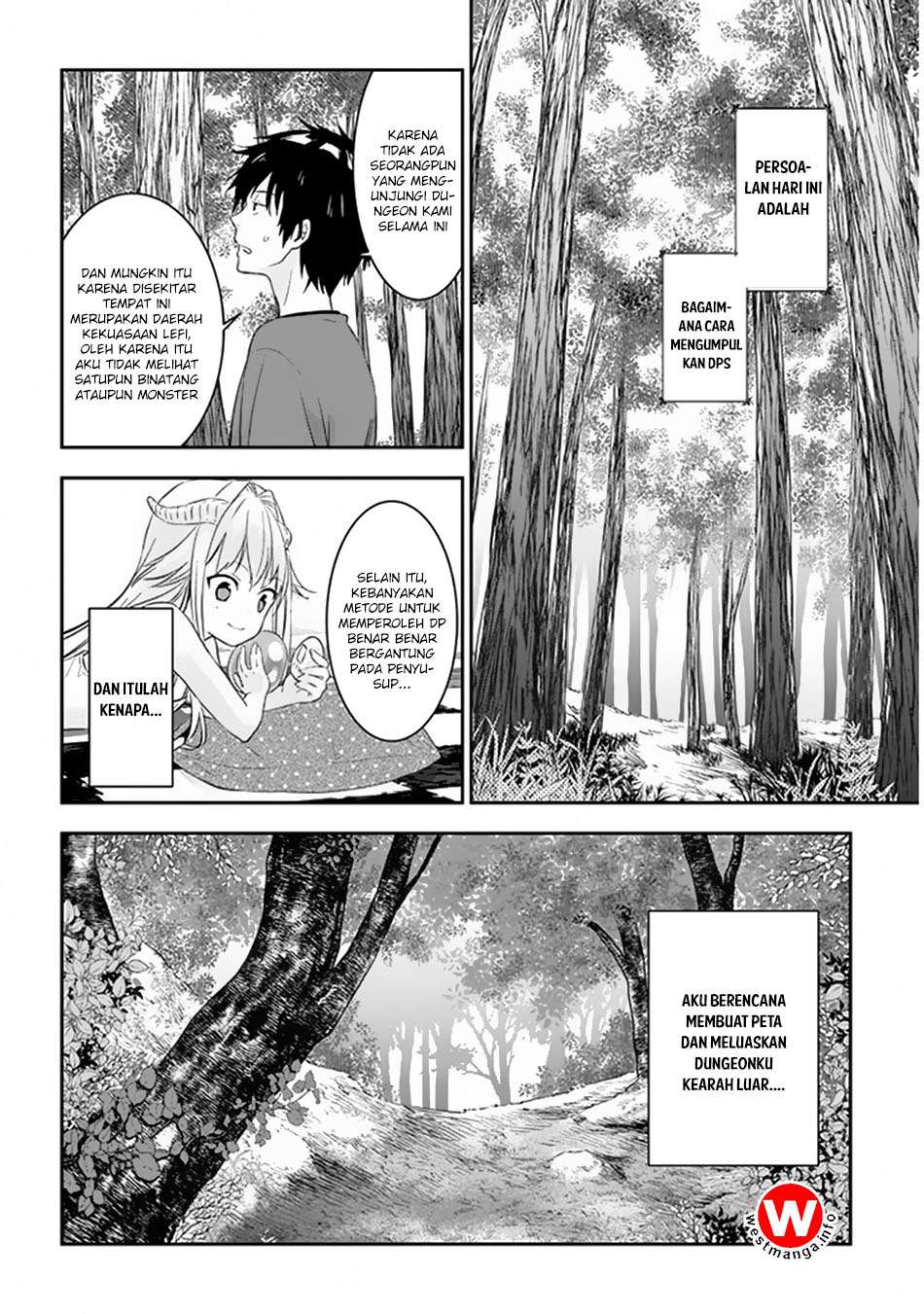 Maou ni Natte node – Dungeon Tsukutte Jingai Musume to Honobono suru Chapter 4.1 Gambar 3