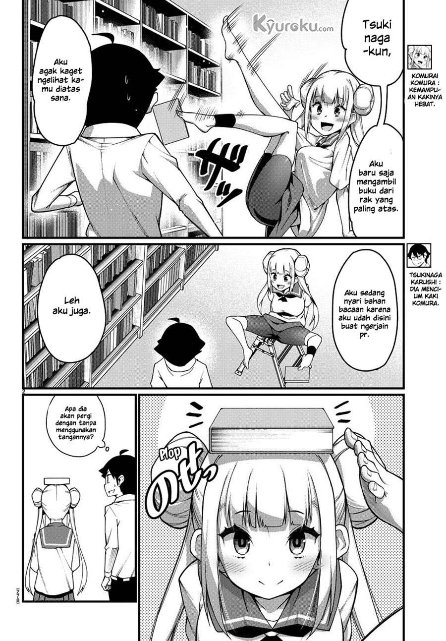 Ashigei Shoujo Komura-san Chapter 06 Gambar 3